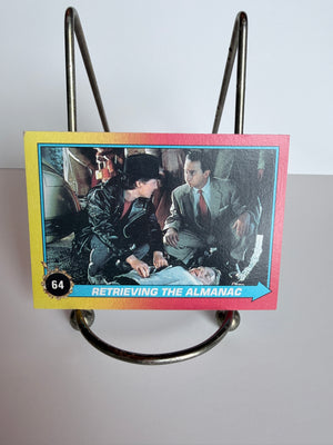 Back to the Future II Trading Cards (Topps 1989) #64 Retrieving the Almanac