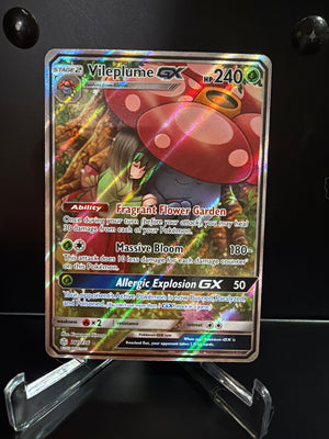 Pokemon: Sun & Moon - Cosmic Eclipse - Vileplume GX (Full Art) Ultra Rare Holofoil SM12
