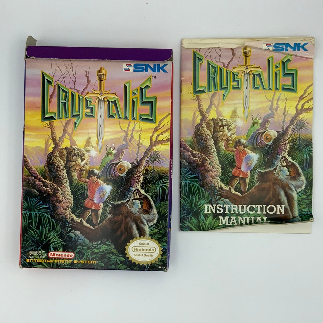 Crystalis : NES Tested Complete in Box – Fun Box Monster Emporium