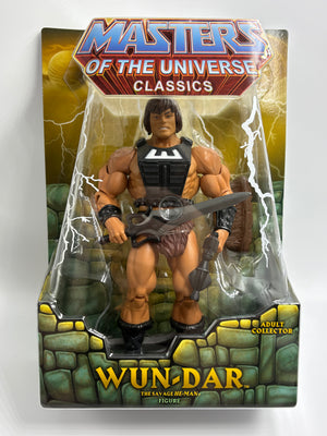 Masters of the Universe MOTU Classics: Wun-Dar (MIB) W/ Mailer