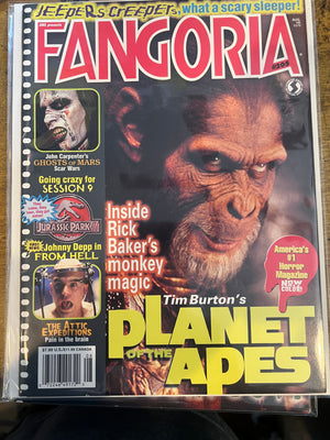 Fangoria #205 Planet of the Apes Cover