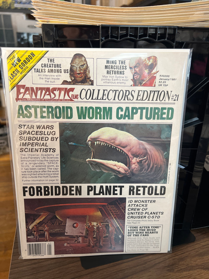 Fantastic Films #21 (1980 September) Forbidden Planet / Creature