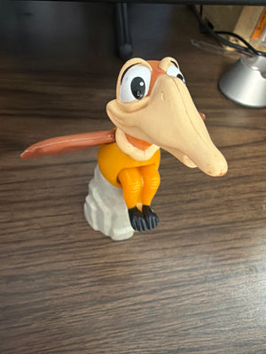 The Land Before Time : Burger King Fast Food Toy PETRIE Loose