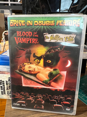 Blood of the Vampire / Hellfire Club Drive-in Double Feature : DVD (Used) Dark Sky Film