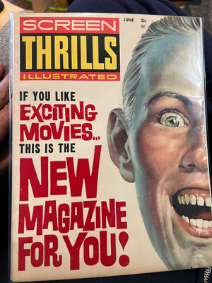 Screen Thrills Illustrated #1 (1963) Famous Monsters Spin-Off Magazine