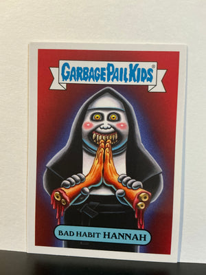 Garbage Pail Kids : Revenge of the Horror-ible (2019 Series) - Modern Horror 12b Bad-Habit Hannah