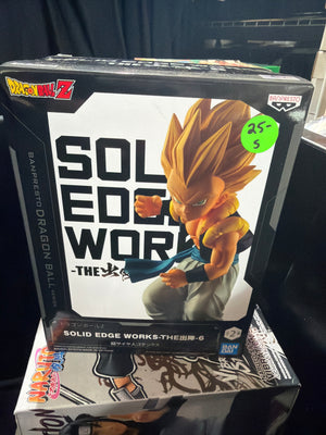Banpresto Dragon Ball Z Solid Edge Works Volume 6 Super Saiyan Gotenks PVC Statue MISB