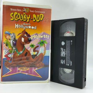 Scooby Doo Goes Hollywood VHS Clamshell Case