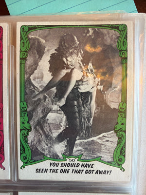 Creature Feature (1980 Topps Trading Card Series) #50