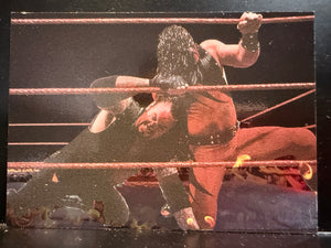 WWF / WWE No Mercy 2000 Trading Cards : Promo Card #2 Undertaker VS Kane