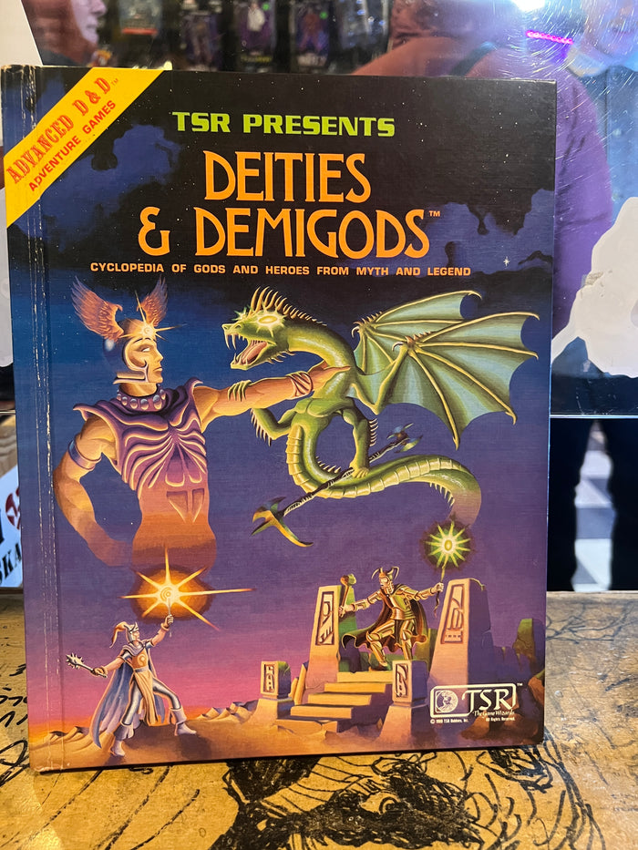 Advanced Dungeons & Dragons 1980 4th Printing Deities & Demigods