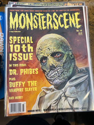 Monsterscene Magazine #10 (90's Classic Monster Mag)