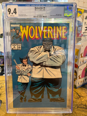 Wolverine #8 CGC 9.4