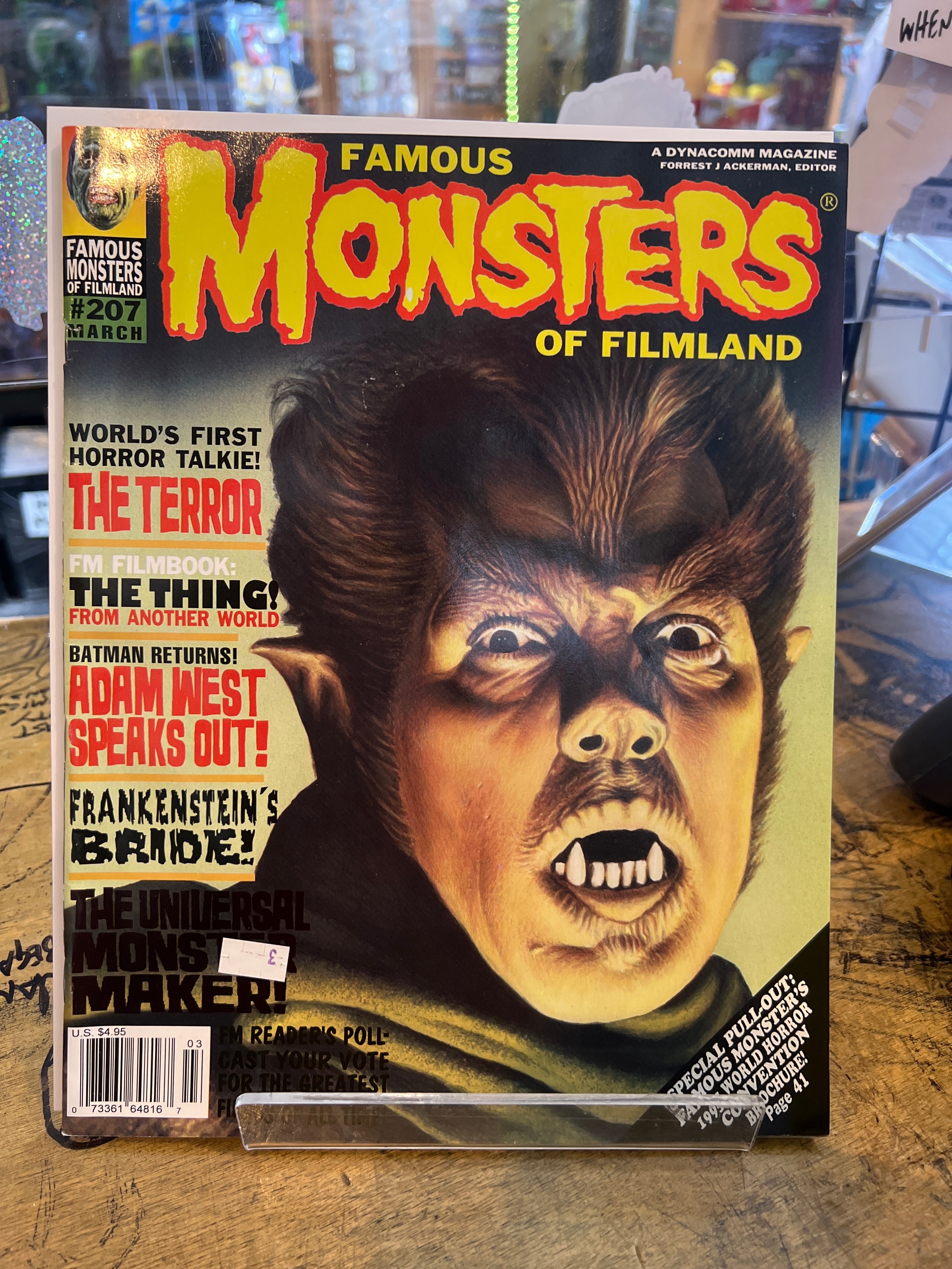 famous monsters of filmland convention FAMOUS MONSTERS OF FILMLAND #207 – Fun Box Monster Emporium