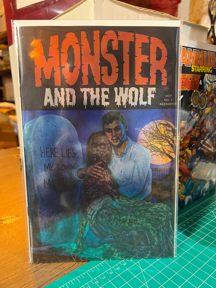 Mark Spears: The Monster and the Wolf  #1  Blind Bag -  FOIL Ed Gein Mother Grave Cover