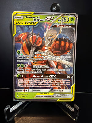 Pokemon : Sun & Moon - Unbroken Bonds - Pheromosa & Buzzwole Holofoil Ultra Rare