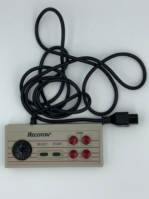 Nintendo Entertainment System : RECOTON Rare 3rd Party Controller (Cleaned / Tested / Working)