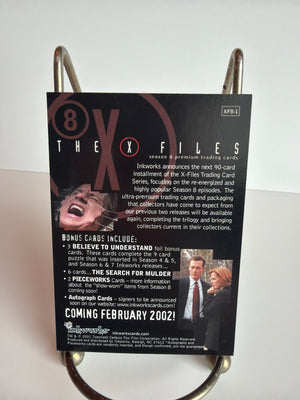 X-Files Trading Cards Season 8 (Inkworks) XF8-1 Promo Card