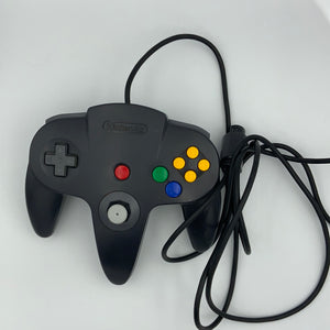 Nintendo 64 Controller : Dark Grey Cleaned / Tested New Joystick