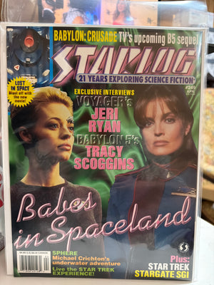 Starlog #249 Jeri Ryan & Tracy Scoggins
