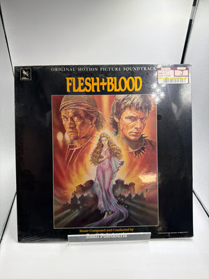 Flesh & Blood OST LP Original Pressing SEALED Basil Poledoris / Verhoven / Rudger Hauer