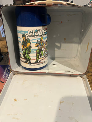 Lunch Box: Gi Joe 1982 w/ Thermos (Vintage) – Fun Box Monster Emporium