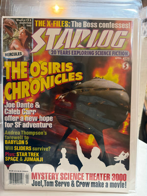 Starlog #225 MYSTERY SCIENCE THEATER 3000!!!!