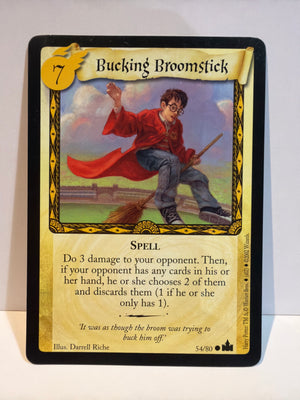 Harry Potter TCG Trading Card Game (2001) : Bucking Broomstick