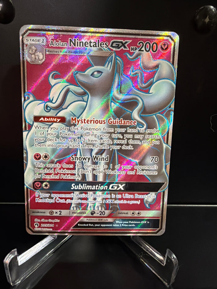 alolan ninetales gx pokemon card Pokemon: Sun & Moon