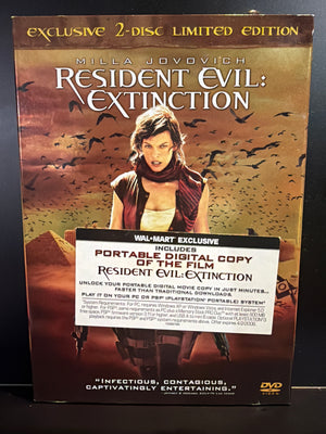 Resident Evil : Extinction - 2 Disc LTD Edition DVD W/ Slip