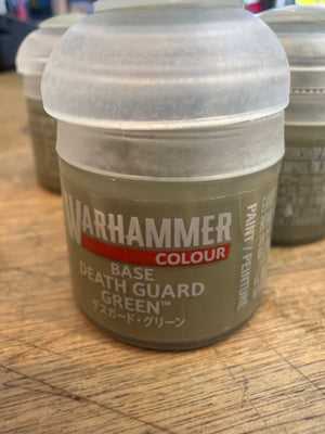 WARHAMMER : Death Guard Green (12ml) Paint