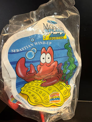 Burger King : Disney's The Little Mermaid Splash Collection : Sebastian Wind-Up