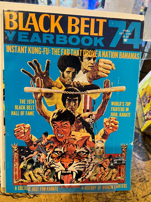 Black Belt Magazine: Yearbook 74 Enter The Dragon Cover