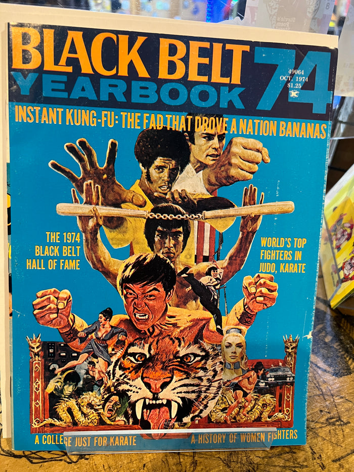 Black Belt Magazine: Yearbook 74 Enter The Dragon Cover