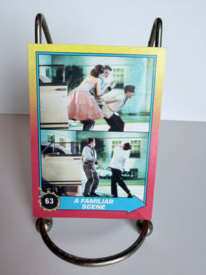 Back to the Future II Trading Cards (Topps 1989) #63 a Familiar Scene