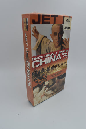 Once Upon A Time In China 3 : Jet Li Sealed VHS Tape w/ Watermark