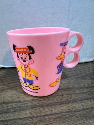 Vintage Pink Disney Mug From Eagle