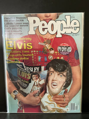 People Magazine October 10th, 1977 : Remembering Elvis Issue