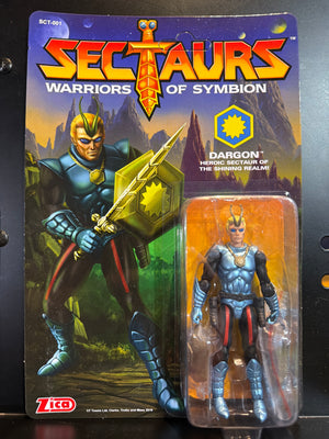 Sectaurs : ZICA 1:18 Scale Figures Dargon  MOC (2020 Kickstarter)