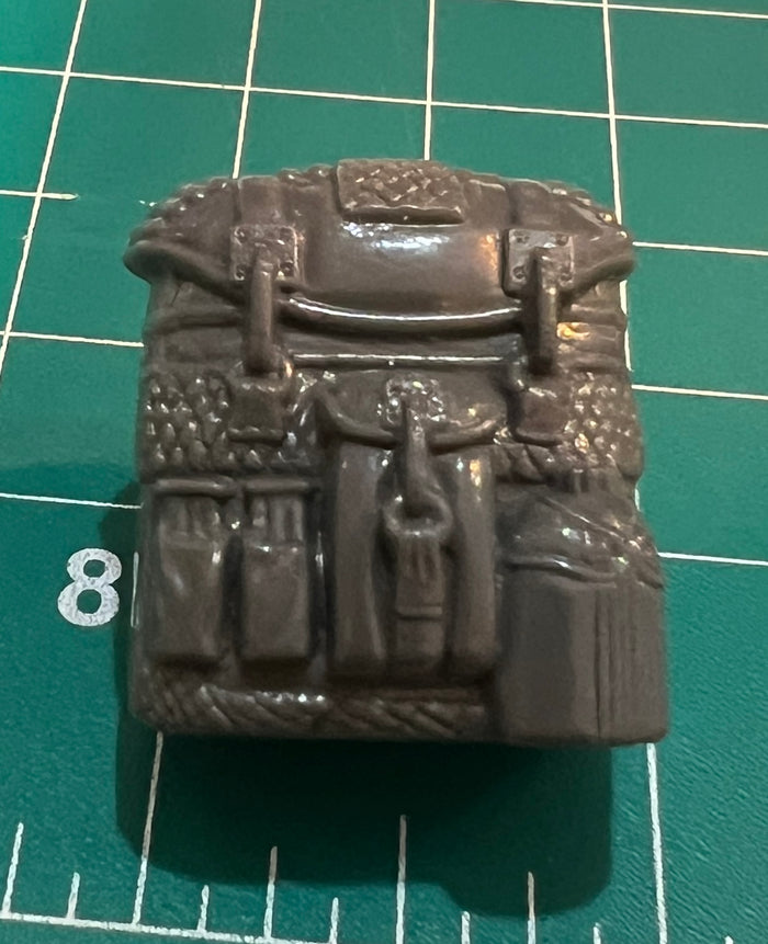 GI Joe ARAH 1986 Low Light V1 Gray Backpack (Battle Gear Version)