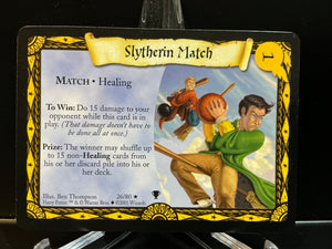 Harry Potter TCG Trading Card Game (2001) : Slytherin Match (Non-Holo) 26/80