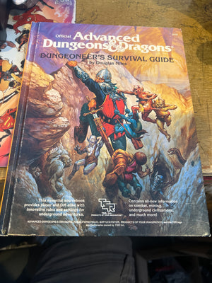 Advanced Dungeons & Dragons : Dungeoneer's Survival Guide HC 1986