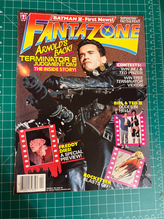 Fantazone #24 Terminator 2 / Bill & Ted / Freddy's Dead Cover