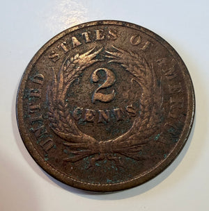 1864 2-Cent Piece : First to Feature "In God We Trust" Motto