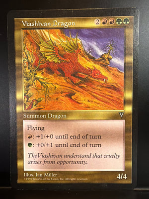 Magic the Gathering: Visions - Viashivan Dragon