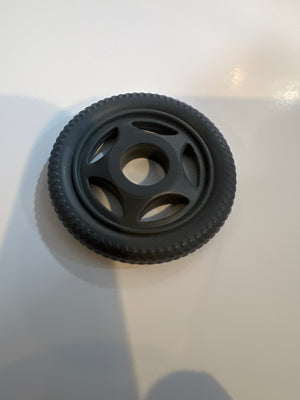 Gi Joe : Dreadnok Cycle Front Wheel / Tire (1987 ARAH) Part