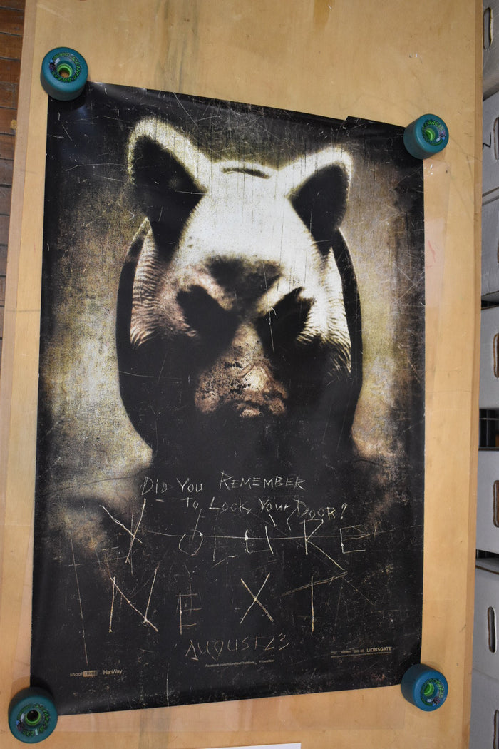 You're Next : Theatrical (Double-Sided) Poster (Rolled)