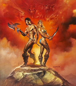Boris Vallejo Trading Card Series 1 (1991) #5 Death Stalker
