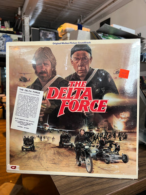 The Delta Force : Sealed 1986 OST 1st Pressing Chuck Norris Soundtrack