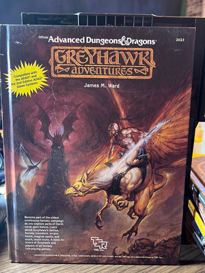 Advanced Dungeons & Dragons Greyhawk Adventures Hardcover